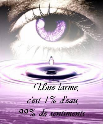 une larme 